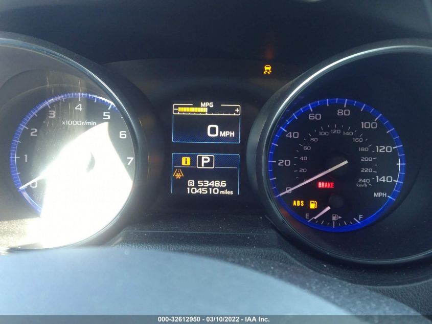 2015 SUBARU LEGACY 2.5I LIMITED 4S3BNAL65F3013298