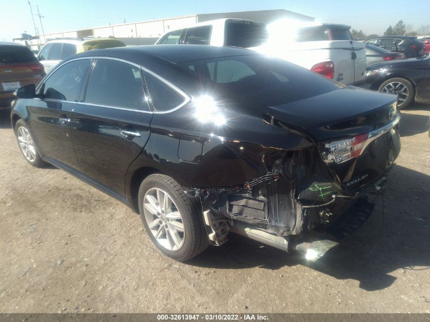 2013 TOYOTA AVALON XLE/LIMITED 4T1BK1EB7DU048267