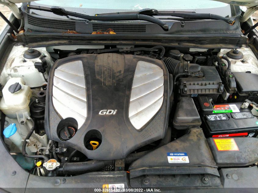 2013 HYUNDAI AZERA KMHFH4JGXDA327961