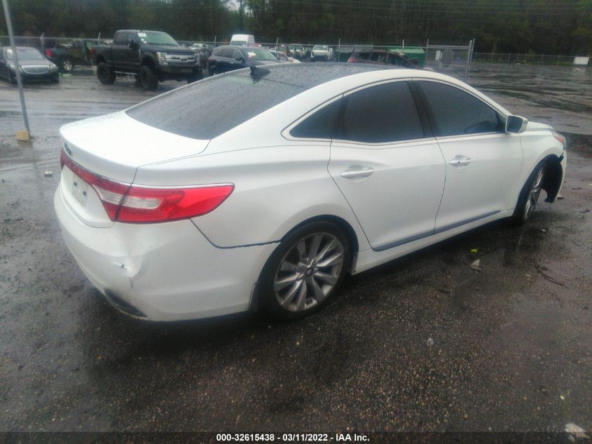 2013 HYUNDAI AZERA KMHFH4JGXDA327961