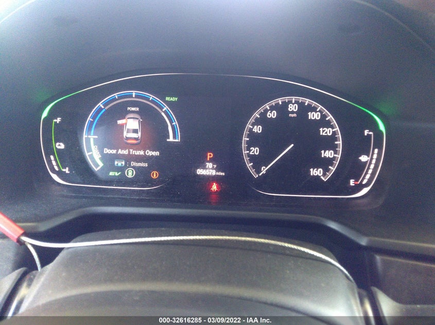 2019 HONDA ACCORD HYBRID VIN: 1HGCV3F49KA016965