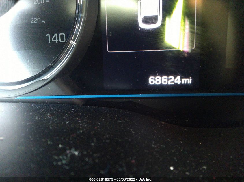 2019 HYUNDAI IONIQ HYBRID BLUE KMHC65LCXKU176155