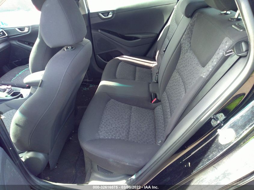 2019 HYUNDAI IONIQ HYBRID BLUE KMHC65LCXKU176155