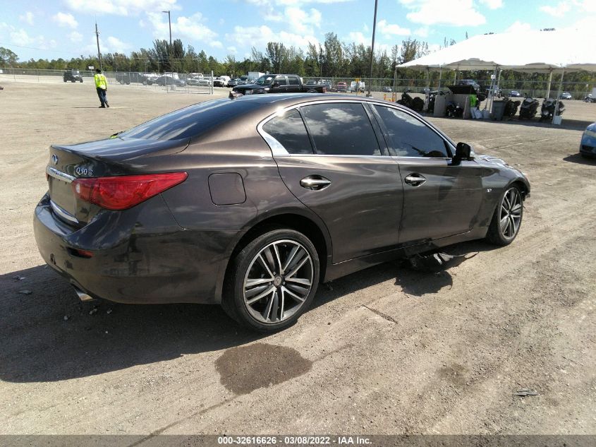2014 INFINITI Q50 SPORT JN1BV7AP5EM691589