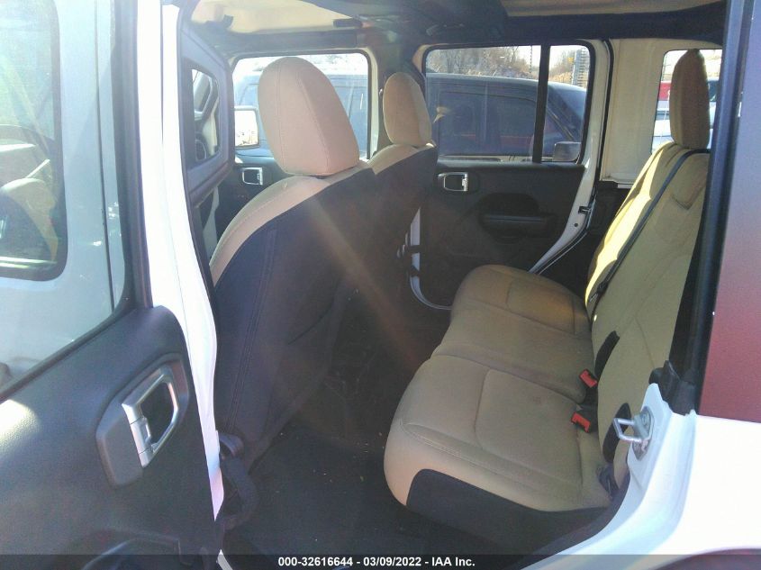 2018 JEEP WRANGLER UNLIMITED SPORT S 1C4HJXDG0JW236758