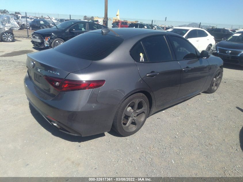 2017 ALFA ROMEO GIULIA ZARFAEBN6H7536103