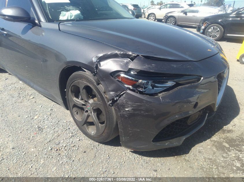 2017 ALFA ROMEO GIULIA ZARFAEBN6H7536103