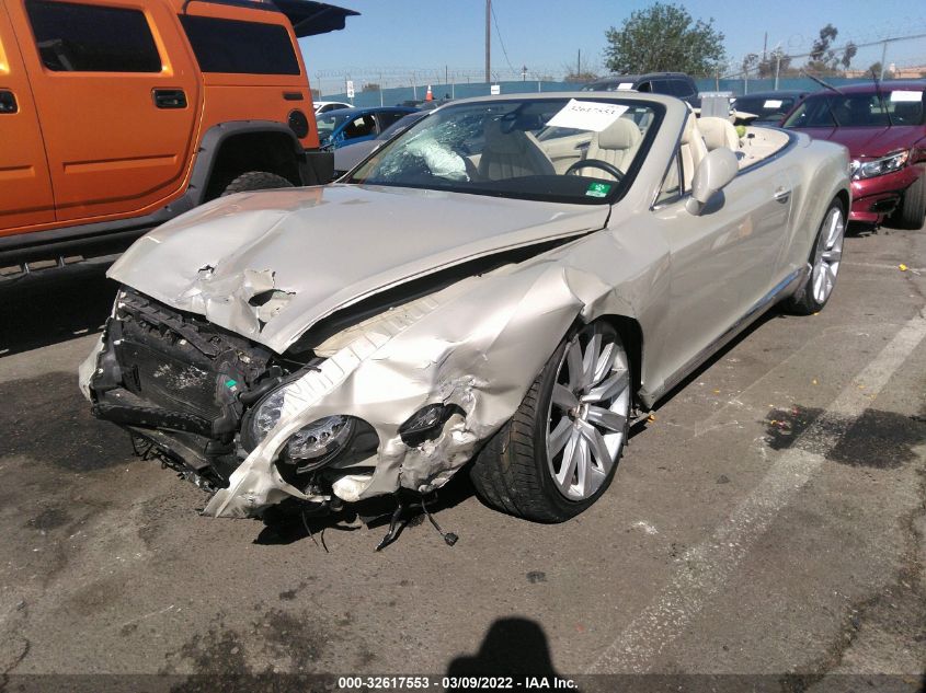 2013 BENTLEY CONTINENTAL GT V8 SCBGT3ZA2DC085255