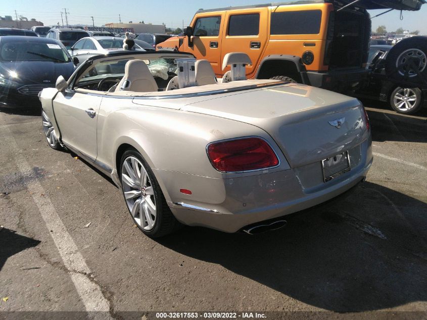 2013 BENTLEY CONTINENTAL GT V8 SCBGT3ZA2DC085255