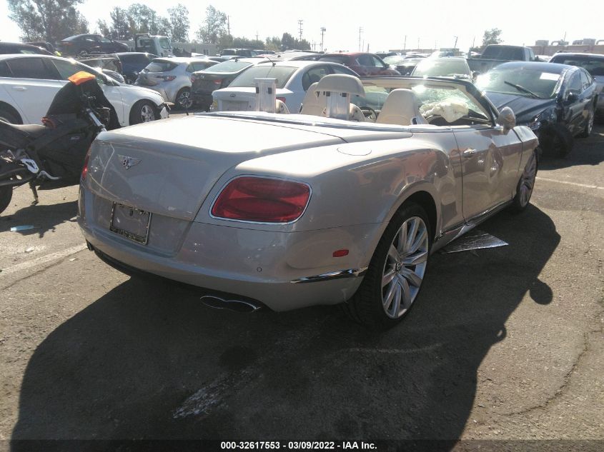 2013 BENTLEY CONTINENTAL GT V8 SCBGT3ZA2DC085255