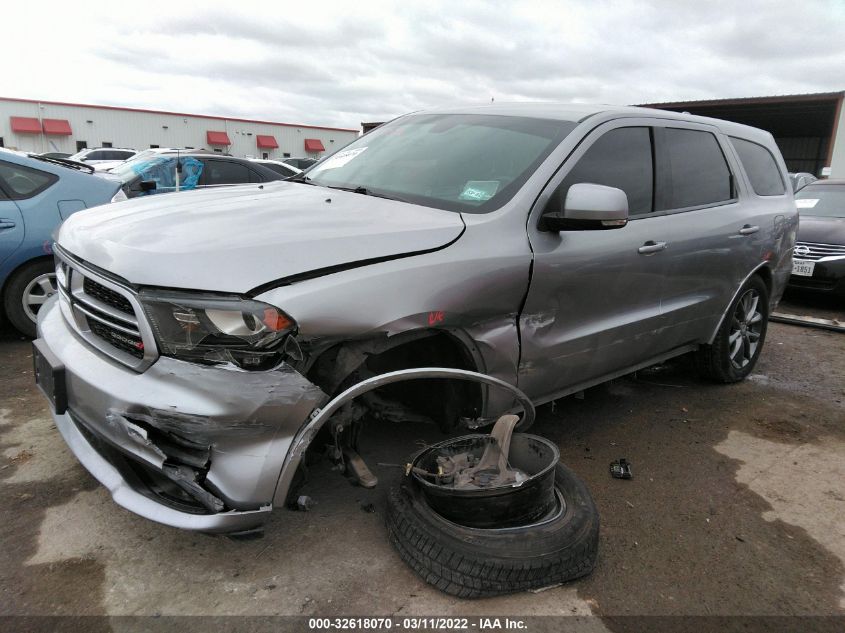 2017 DODGE DURANGO GT 1C4RDHDG3HC838874