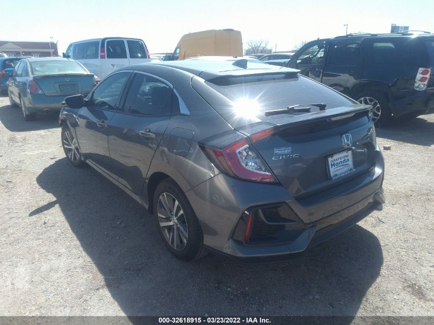 2020 HONDA CIVIC HATCHBACK LX SHHFK7H3XLU200447