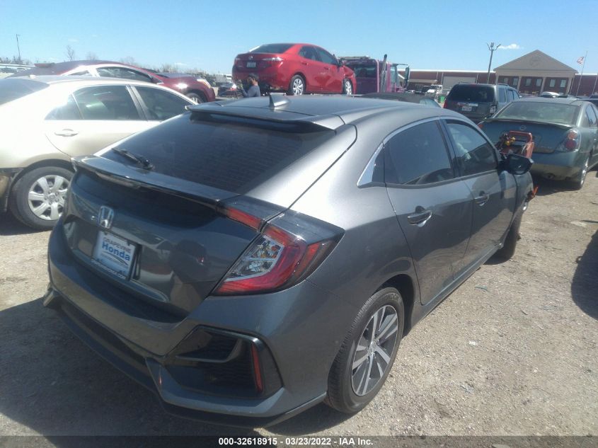 2020 HONDA CIVIC HATCHBACK LX SHHFK7H3XLU200447