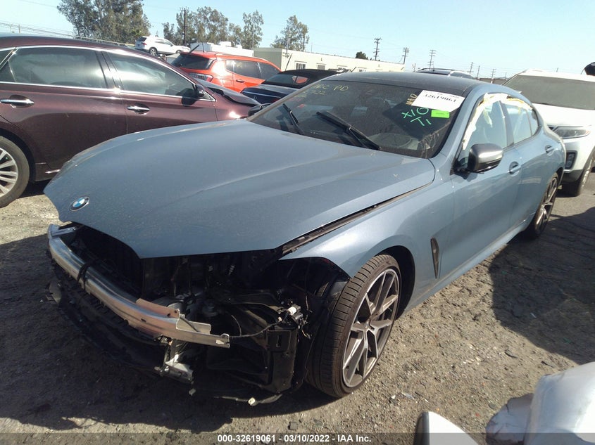2021 BMW 8 SERIES VIN: WBAGV8C03MCF60092