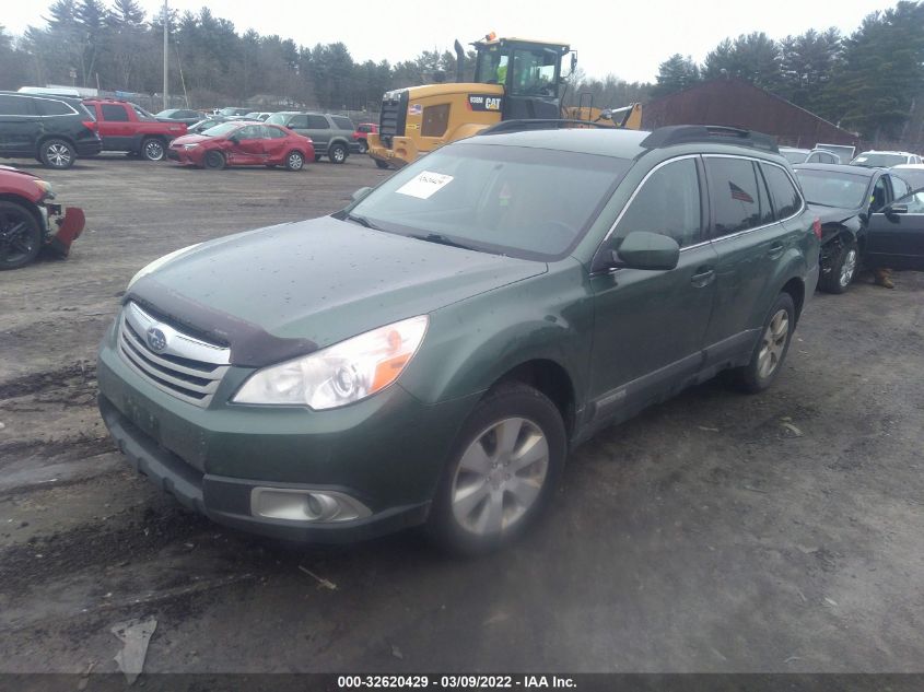 4S4BRBCC5B3439398 2011 SUBARU OUTBACK 2.5I PREM AWPphoto 2