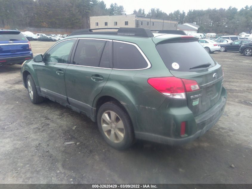 4S4BRBCC5B3439398 2011 SUBARU OUTBACK 2.5I PREM AWPphoto 3