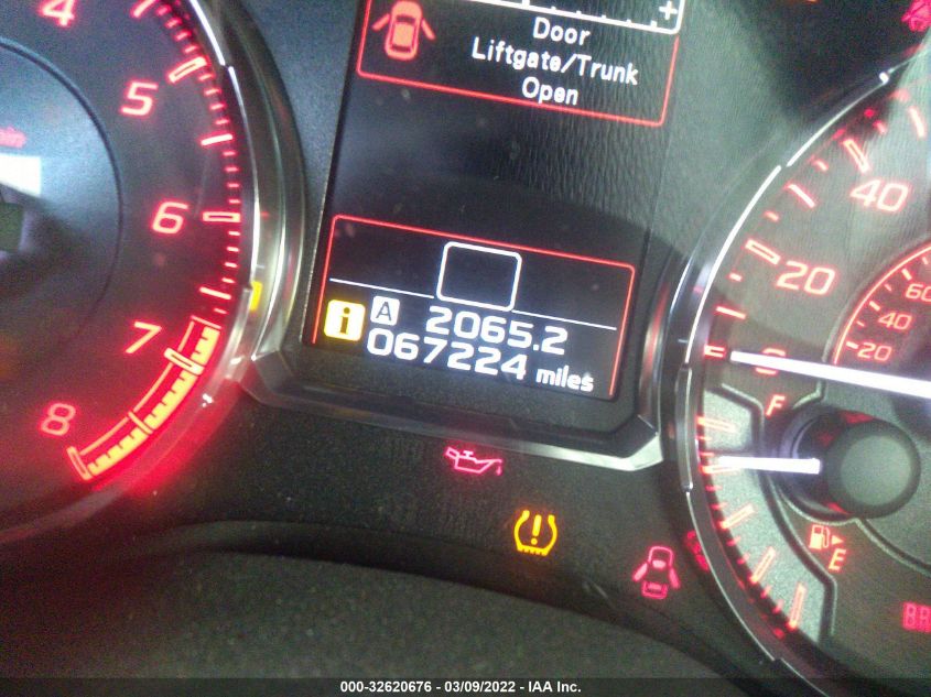 2017 SUBARU WRX JF1VA1B64H9808424