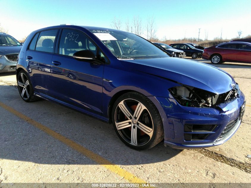 2016 VOLKSWAGEN GOLF R WVWUF7AU6GW264518