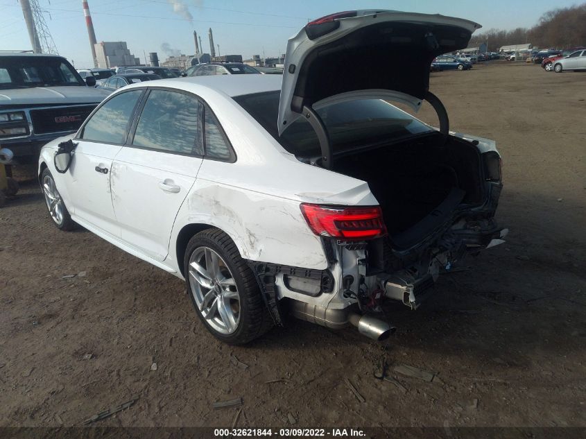 2017 AUDI A4 SEASON OF AUDI PREMIUM WAUDNAF47HN041501