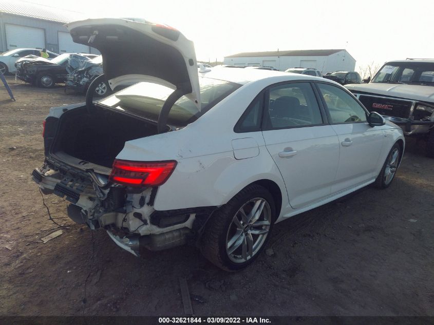 2017 AUDI A4 SEASON OF AUDI PREMIUM WAUDNAF47HN041501