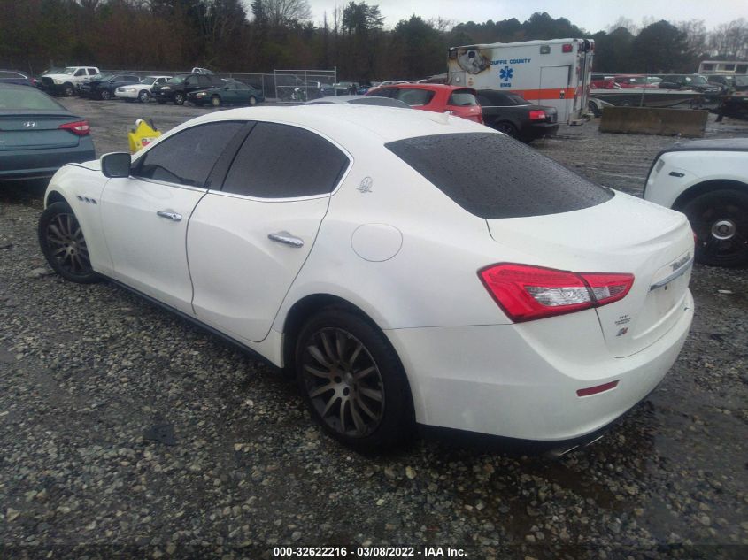 2014 MASERATI GHIBLI S Q4 ZAM57RTA1E1096437