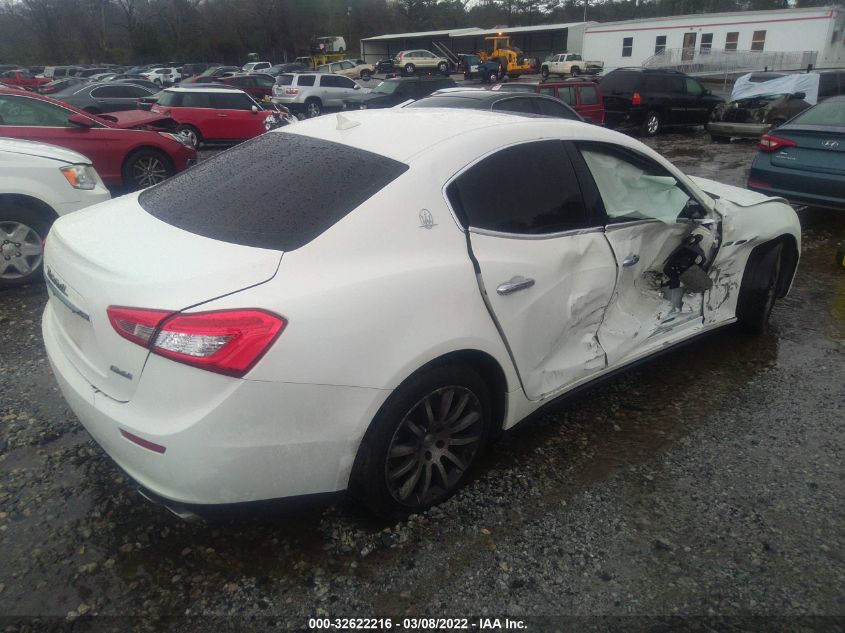 2014 MASERATI GHIBLI S Q4 ZAM57RTA1E1096437