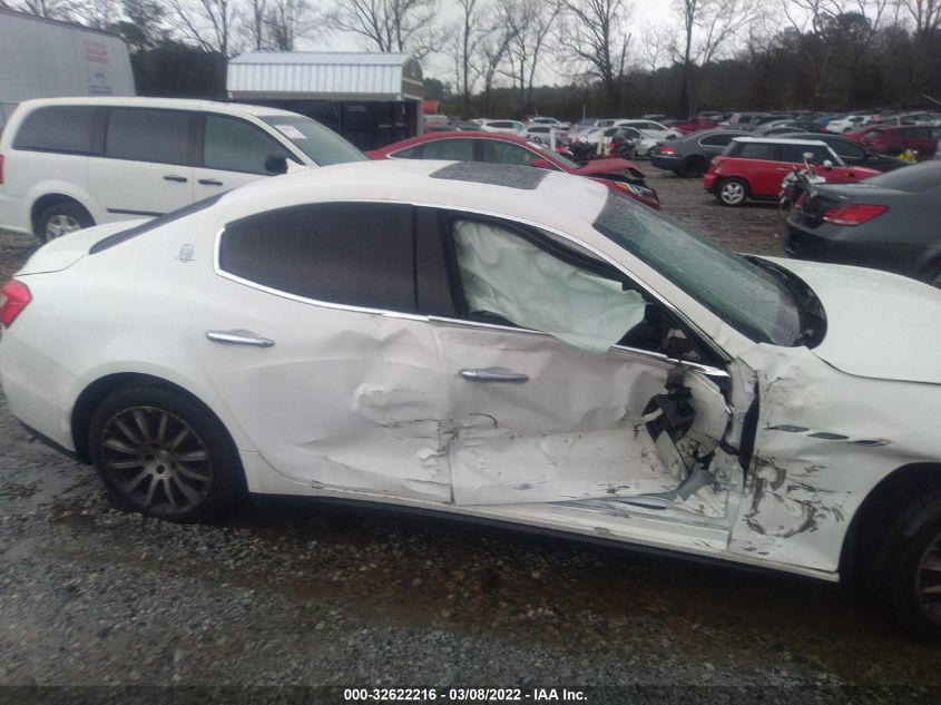 2014 MASERATI GHIBLI S Q4 ZAM57RTA1E1096437