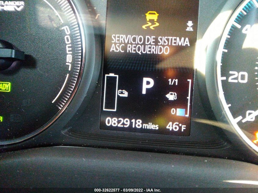 2018 MITSUBISHI OUTLANDER PHEV SEL/GT JA4J24A53JZ066839