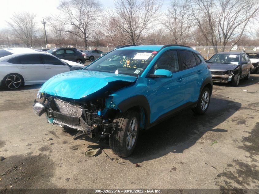 2022 HYUNDAI KONA SEL KM8K6CAB3NU779592