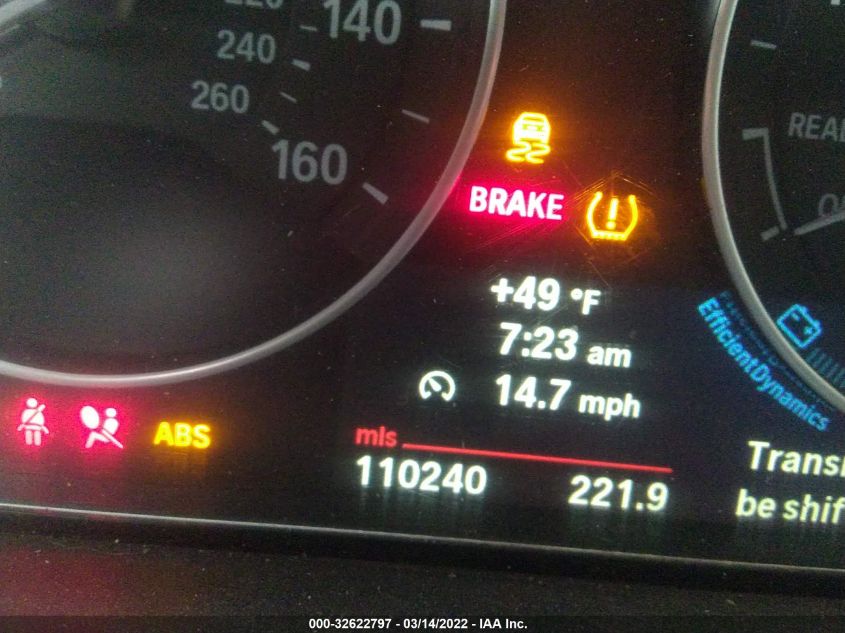 2013 BMW 3 SERIES 328I WBA3A5C58DF600988
