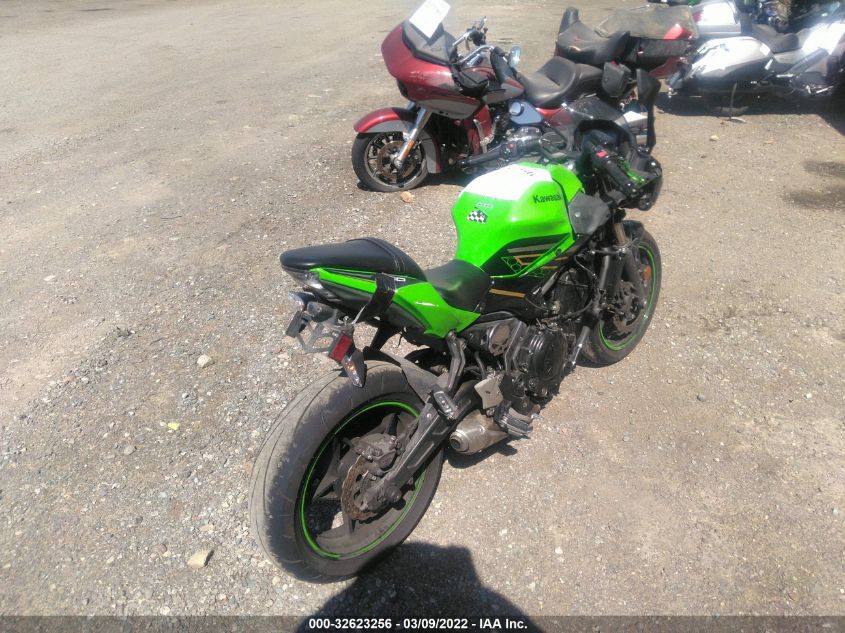 2020 KAWASAKI EX650 N ML5EXEN1XLDA05328