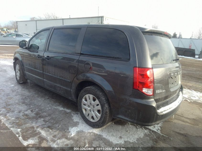 2015 DODGE GRAND CARAVAN AMERICAN VALUE PKG 2C4RDGBG7FR749598