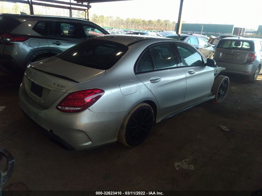 2015 MERCEDES-BENZ C-CLASS AMG C 63 S 55SWF8HB3FU082120