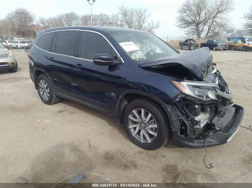 5FNYF6H40KB057864 HONDA PILOT EX-L W/NAVI & RES 2019