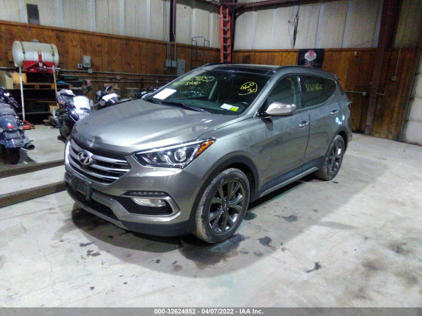 2018 HYUNDAI SANTA FE SPORT 2.0T ULTIMATE 5XYZWDLA7JG516952