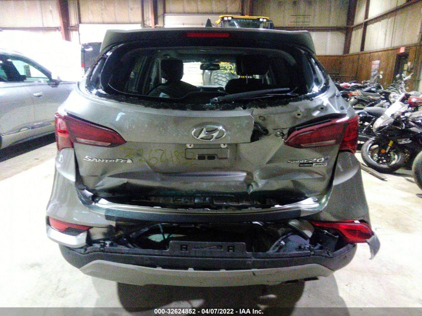 2018 HYUNDAI SANTA FE SPORT 2.0T ULTIMATE 5XYZWDLA7JG516952