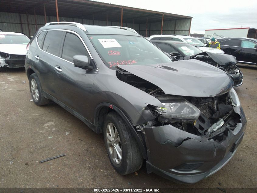 KNMAT2MT2GP718663 Nissan Rogue 2016 2.5 Купить из США