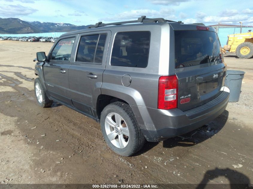 2014 JEEP PATRIOT LATITUDE 1C4NJRFB9ED600743