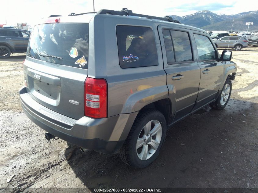 2014 JEEP PATRIOT LATITUDE 1C4NJRFB9ED600743
