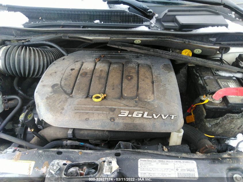 2013 DODGE GRAND CARAVAN SXT 2C4RDGCG9DR524580