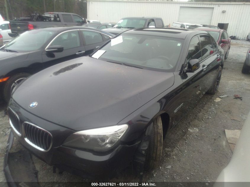 2013 BMW 7 SERIES 740LI WBAYE4C56DDW22942