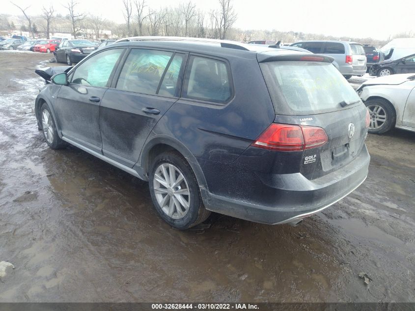 2017 VOLKSWAGEN GOLF ALLTRACK S/SE/SEL 3VWH17AU7HM513665