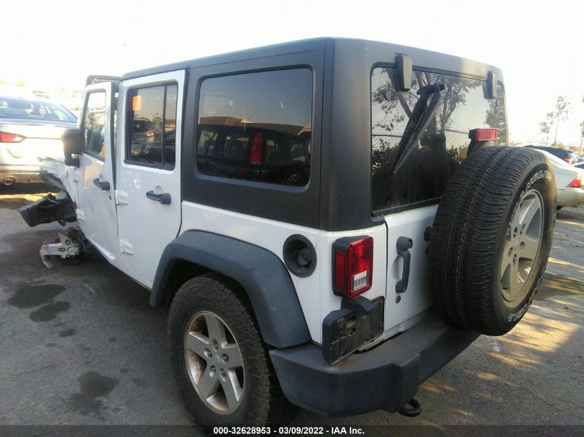 2015 JEEP WRANGLER UNLIMITED SPORT 1C4BJWDGXFL556601