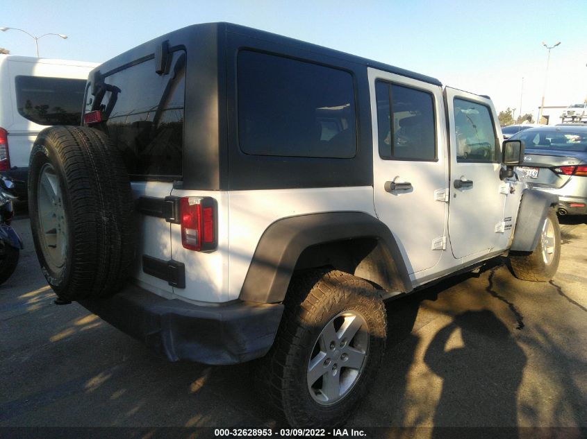 2015 JEEP WRANGLER UNLIMITED SPORT 1C4BJWDGXFL556601