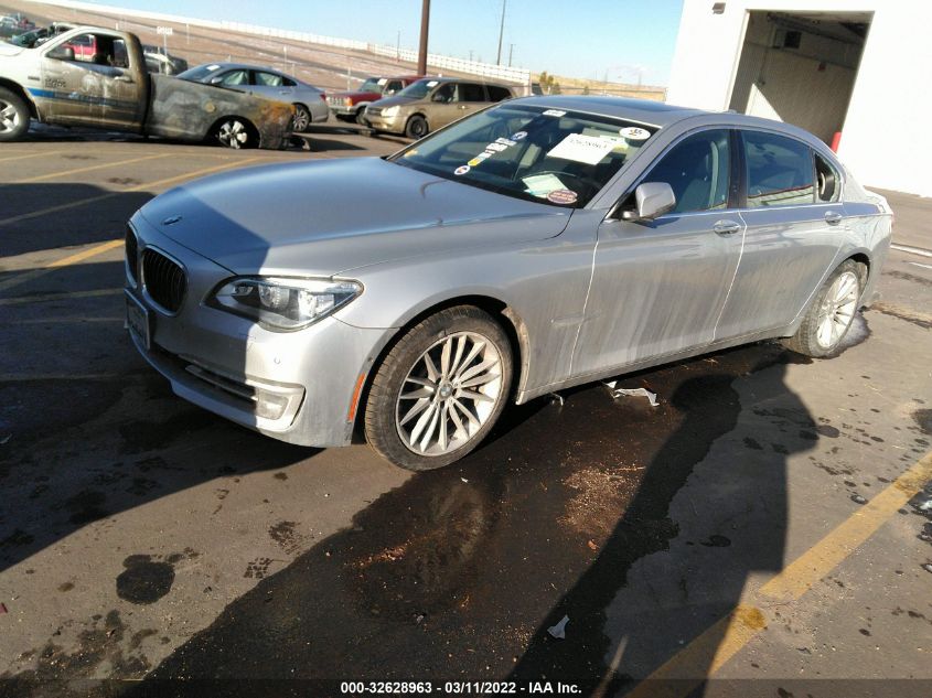 2013 BMW 7 SERIES 750LI XDRIVE WBAYF8C56DD141366
