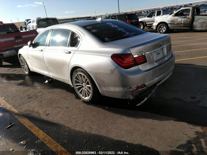 2013 BMW 7 SERIES 750LI XDRIVE WBAYF8C56DD141366