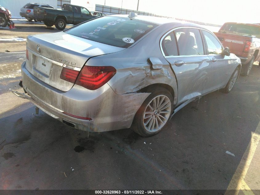 2013 BMW 7 SERIES 750LI XDRIVE WBAYF8C56DD141366