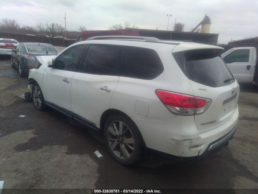 2015 NISSAN PATHFINDER PLATINUM 5N1AR2MNXFC674817