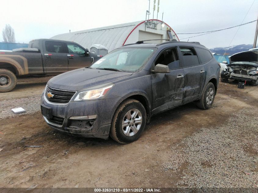 2014 CHEVROLET TRAVERSE LS 1GNKVFED7EJ271414