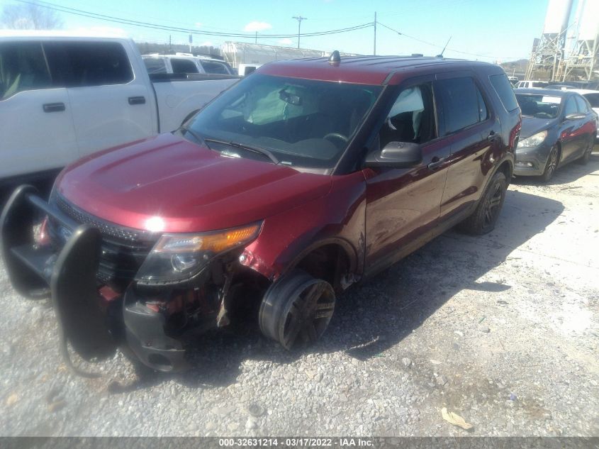 2013 FORD UTILITY POLICE POLICE INTERCEPTOR 1FM5K8AR8DGA68535
